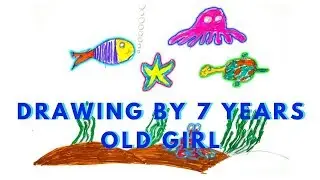 Drawing by 7 years old girl