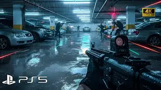 The Parking Garage Ambush &ndash; Most Realistic🔥4K FPS Gunfight Ever
