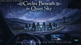 Circles Beneath the Quiet Sky | Celtic Trance Night Drive BGM | Focus & Flow | DriveScape Odyssey