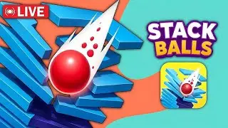 🛑Live Stack Ball 3D Live Gameplay Part#3 #shortlive #stackball