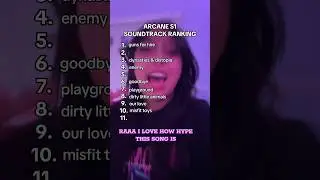Arcane S1 Soundtrack Ranking🩵 #arcane #leagueoflegends
