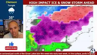 Columbia, Myrtle Beach Ice Storm Ahead ￼