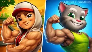 Talking Tom Gold Run iPad Pro M5 Gameplay | MOBILE GAMING 