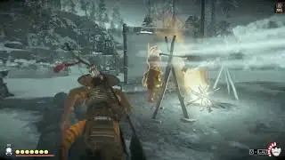 Ghost of Tsushima | Relentless Combat & Stealth with Prowling Tiger Kit in Samurai Clan Armor