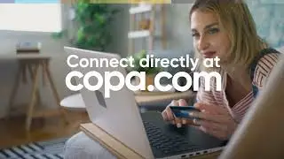 Connect&nbsp;directly at copa.com.