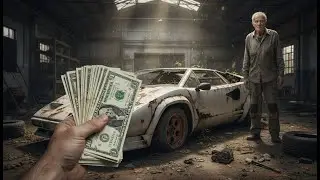 ASMR Car Restoration  Rebuild of Lamborghini Countach 1985 from Abandoned Condition to Looking New