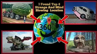 I Found Top 4 Strange Locations on google maps and google earth #earth#map#earth616#googleearth 