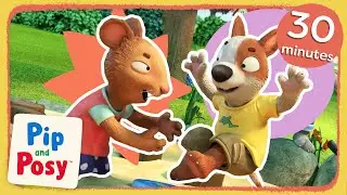 Croc contre dragon ! Peurs amicales 🐊🐉 | 1 HEURE | Pip et Posy - Dessins anim&eacute;s pour enfants