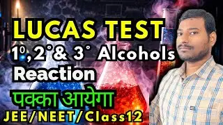 Lucas Test | Distinguish Primary, Secondary & Tertiary Alcohols | Class 12 Chemistry