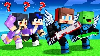 APHMAU & EIN Hunters vs BLUE BEETLEs Speedrunners - JJ and Mikey in Minecraft Maizen!