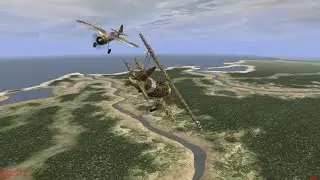 IL-2 1946: Clash of Greeks and Romans Fiat CR.42 versus PZL P-24
