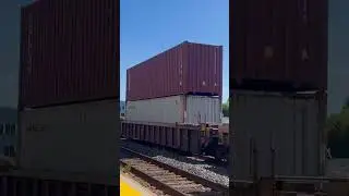 End of cn intermodal train