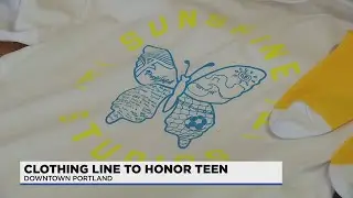 Local clothing company honoring teen killed in plane crash