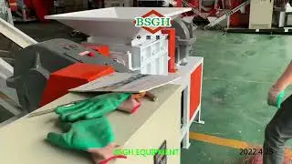 BSGH 800KG/H Scrap Copper Wire Recycling Machine Big Copper Cable Granulator Equipment On Sale