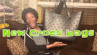 Crocs Classic Tote & Crossbody 😍 #crocsbags #newcrocsbags #crocsclassiccrossbody #crocsclassictote