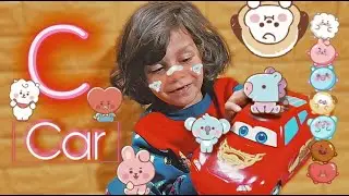 ABCLearn the alphabet تعلم الانجليزية مع جي جي /حرف ال C