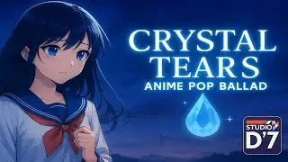 Studio D'7 - Crystal Tears (Official Music Video) | Anime Pop Ballad 2025