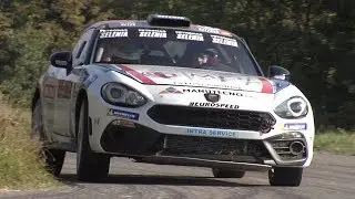 Abarth 124 Rally at the Rallye du Valais 2018