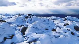 snowfall in yakbai//Beauty of Kohe-Suleman