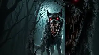 Terrifying Monster Wolf in the Dark | Scary Story for Kids | Haider Kids