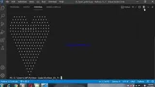 Heart ❤ Pattern #python #heart  #technicalkashif
