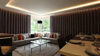 Motorlu Dalgalı Perde - G&uuml;nd&uuml;zler Perde Sistemleri - 0212 282 3243