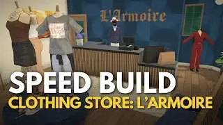 Paralives - Clothing Shop Speed Build