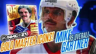 NHL 21 | NEW GOLD MASTER ICONS! | 95 GARTNER