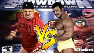 Showdown Legends Of Wrestling Nikolai Volkoff vs Rocky Johnson