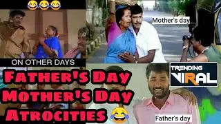 Father's Day | Mother's Day vadivelu version whatsapp status | Middle class Madhavan Vedivel comedy