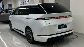 2026 NEW XPENG X9 EREV 7-Seater 1602km range staring price $43,800 review | XPENg | China 🇨🇳 🚗 🔥 