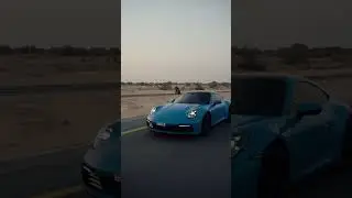 Дисциплина рождает свободу. А свобода в Дубае выглядит именно так. 🕊️ #DubaiCars #Porsche911 #Dubai
