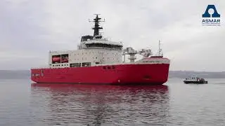 Últimos Ajustes en el Buque Rompehielos Almirante Viel