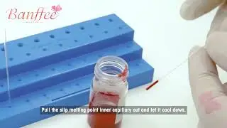 Test the melting point of lipstick --- Banffee Makeup