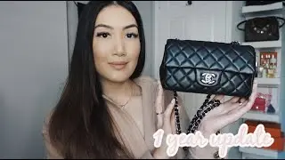 CHANEL MINI FLAP: 1 YEAR WEAR & TEAR + STORAGE TIPS | Mimi Le