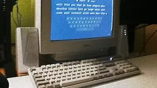 Ducky Origin Vintage - Typing Test (Cherry MX Blue)