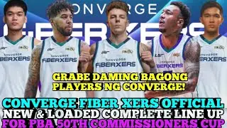CONVERGE FIBER XERS OFFICIAL NEW & LOADED COMPLETE LINE UP FOR PBA 50TH COMMISSIONERS CUP