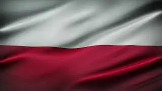 🚩Poland  Flag Waving | GREEN SCREEN & CHROMA MATTE🚩