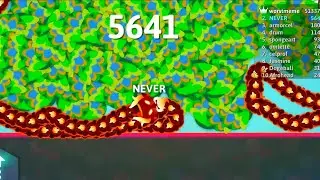 🐍Snake.io🐍 I Circling This Giant Snake? Best Snake.io Gameplay 🐍 #11