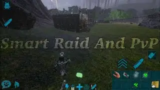 SMART RAID TURRET BASE WITH PRIM FLAK AND PVP ! - ARK MOBILE | SOLO SERIES