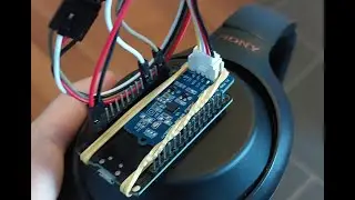MPU9250 + ESP32 Head Tracking (testing 2)
