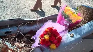 VIDEO NOW: Roadside memorial for two killed in Cumberland crash