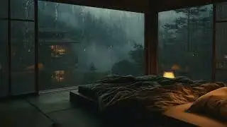 Rain and Thunder Sounds for Sleep and Insomnia Relief | Deep Sleep White Noise