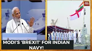 PM Modi To Unveil New Indian Navy Ensign On September 2, Aim To Shed 'Colonial Past'