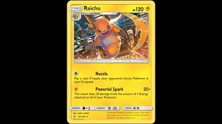 Nuzzle Deck, Pikachu & Raichu, Pokemon Trading Card Game Online (PTCGO), Sword and Shield standard
