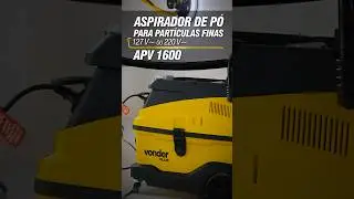 Aspirador de P&oacute; para Part&iacute;culas Finas APV 1600 - VONDER