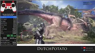 MHW history book RTA in 1:37:21 (WR 5/7/2018)