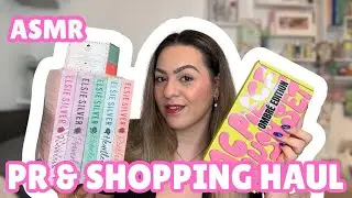 ASMR - My PR & Shopping Haul (It’s a BIG one!) | Product Reviews, Testing and First Impressions