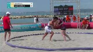 Round 1 Women's BW - +70 kg: S. ZACHEILA (GRE) v. N. LALIN CANDA (ESP)