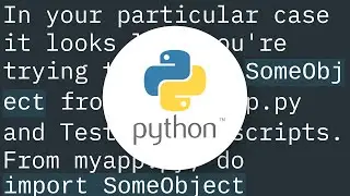 Can't import my own modules in Python